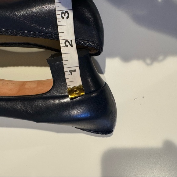 Bally Melissa & Lucy blue pair and Brown Leather Slip-On Pumps Heel Size 10 M - Picture 9 of 16